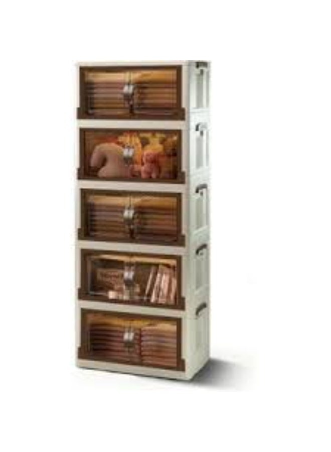 4-Tier Wardrobe with Large Storage Capacity - Image 2